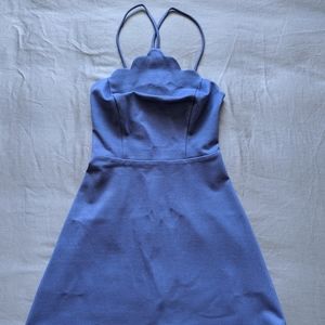 Lulu's Blue Halter Dress, sz. XS